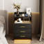 Eaden 3 Drawer Nightstand With Light-1721017810