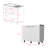 Utility Sink Cabinet Burwood, Kitchen, White