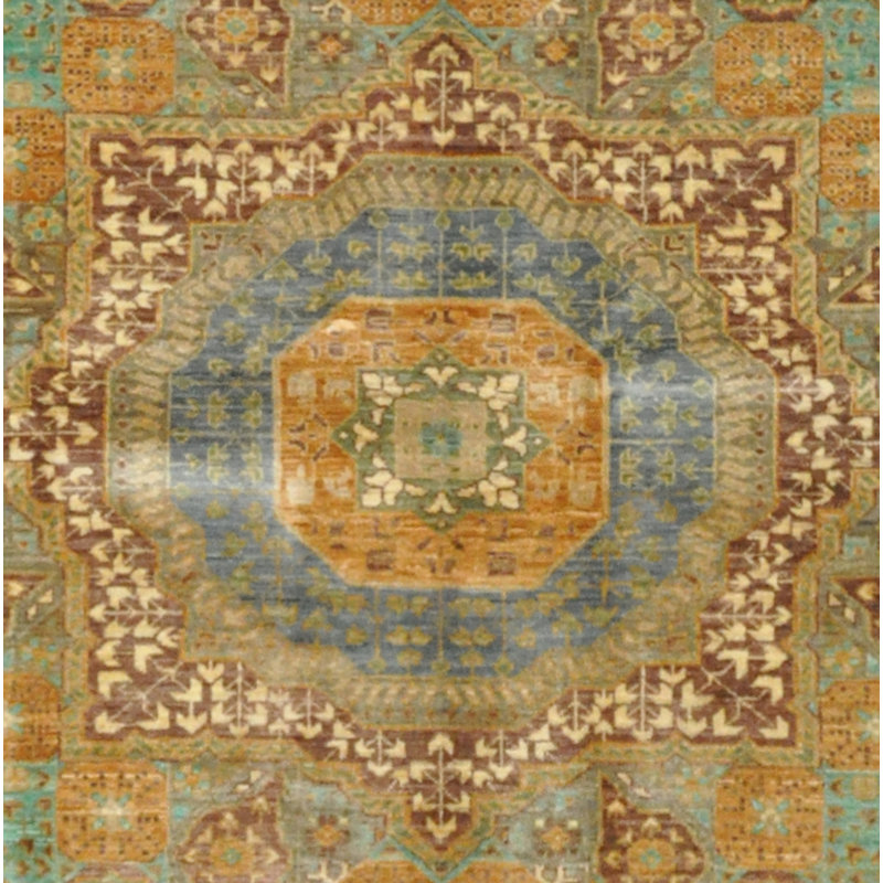 Tapis mamelouk en laine noué à la main Herat ORIENTAL