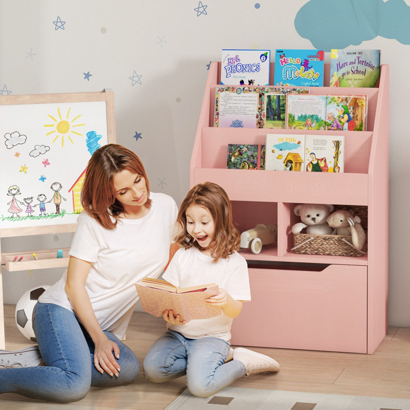Leeper 90cm H X 60cm W Furniture Kids Book Display