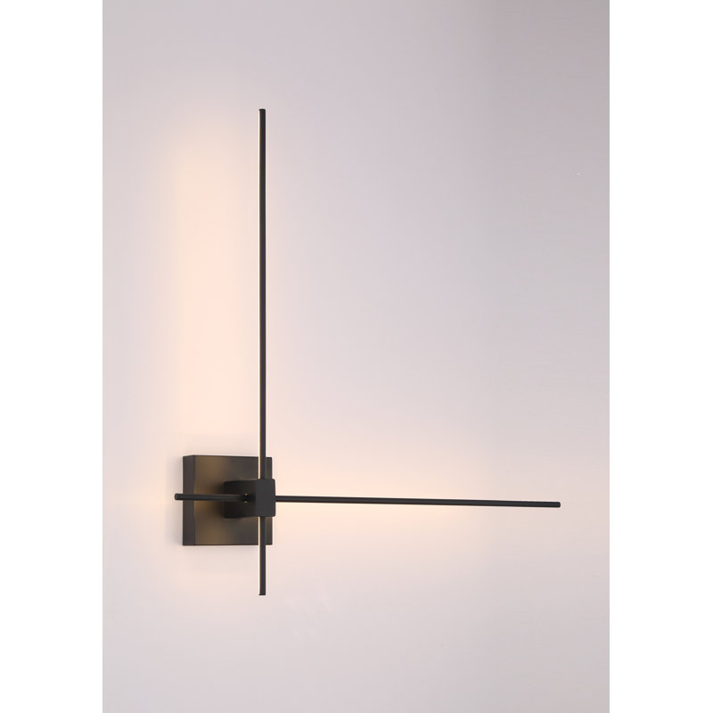 George Kovacs Parker 3 Light LED Wall Sconce In Coal Finish