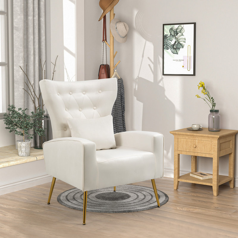 Fauteuil Ireal, Blanc