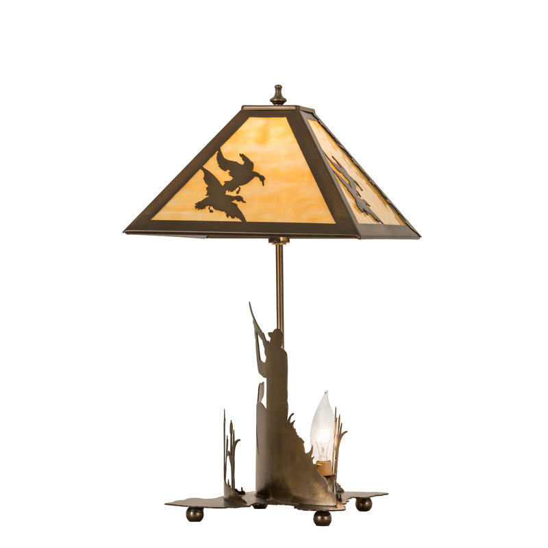 Rustic Lodge Table Lamp