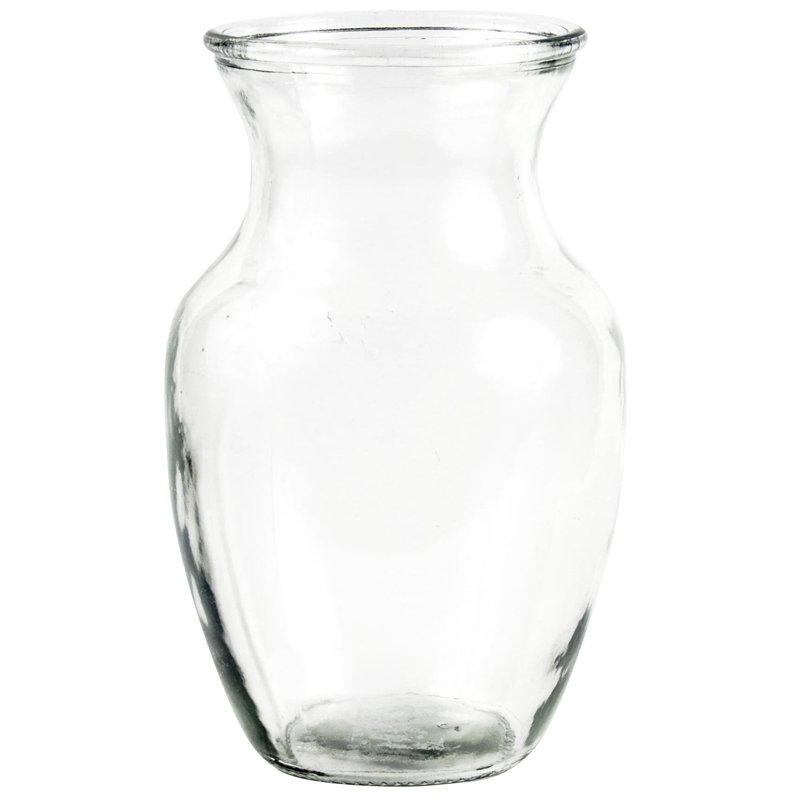 Glass Table Vase, Clear 