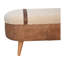 Boucle Upholstered Storage Bench