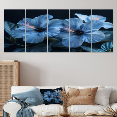 Goudy - Hibiscus Canvas Art Set