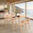 Nova Wood Dining Set with Curved Chairs-1447167861-1445105541