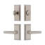 Carre Short Plate Complete Entry Set with Single Cylinder Deadbolot and Carre Lever-1985159951-1948414019-1948414028