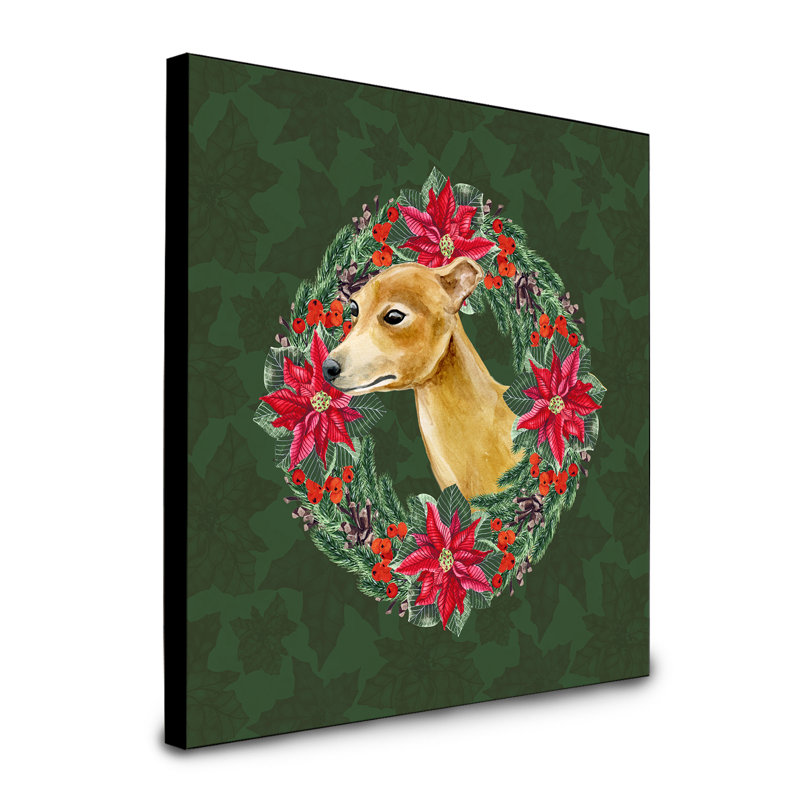 Fabrienne Animals Artwork Wall Panel, Italian Greyhound