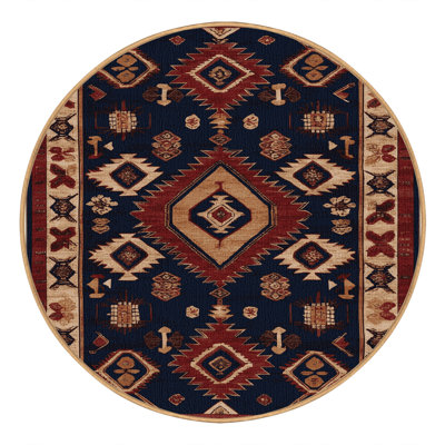 Machine Washable Persian Brown Area Rug