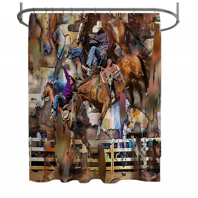 Rideau de douche Farnell, H 73 po x l 70 po