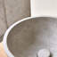 Micha Round Cream Terrazzo Bathroom Sink-1443328077