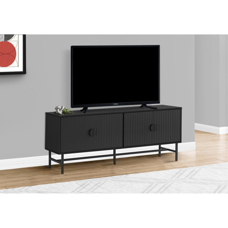 Barthol TV Stand for TVs up to 65", Black