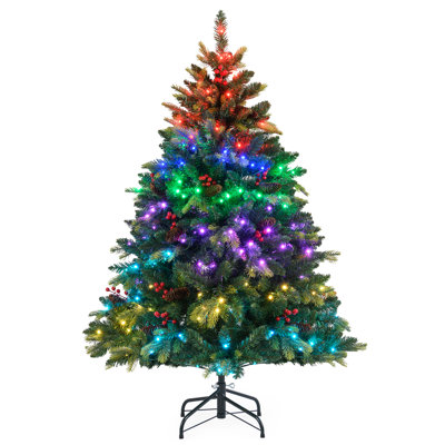 Lighted Artificial Christmas Tree