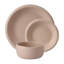 Bloomhouse Corcisa Clay 12 Piece Stoneware Reactive Glaze Dinnerware Set - Prosecco Blush Pink-174159209