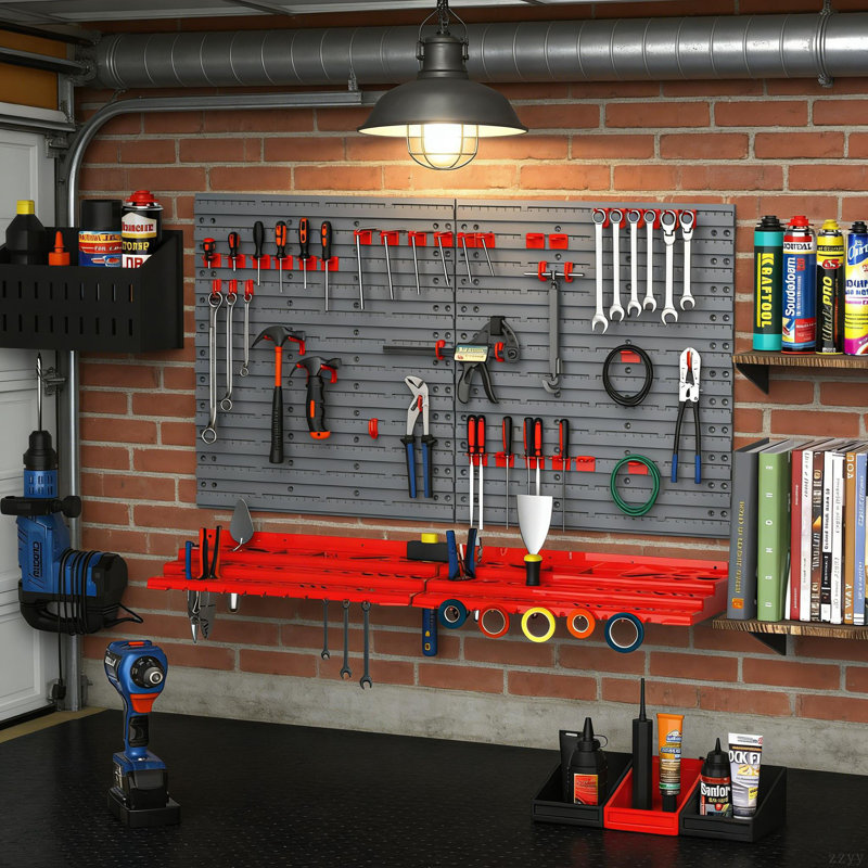 Wall Mounted Garage Storage,Tool Organizer