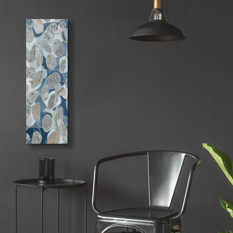 Art mural en verre Epic Art «Salt Peanuts 1» par Coco Good, 12 po x 36 po