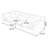 White Polyester Modular Sofa cushion couch
