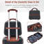 Ensemble de 3 valises à roulettes Hardshell avec valise TSA