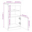 Sihi 41 cm W Glass Sideboard-591472504