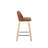 Arabelle Swivel Upholstered Faux Leather Counter Stool-89290220