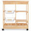 Myca Solid Wood Bar Cart-303460749