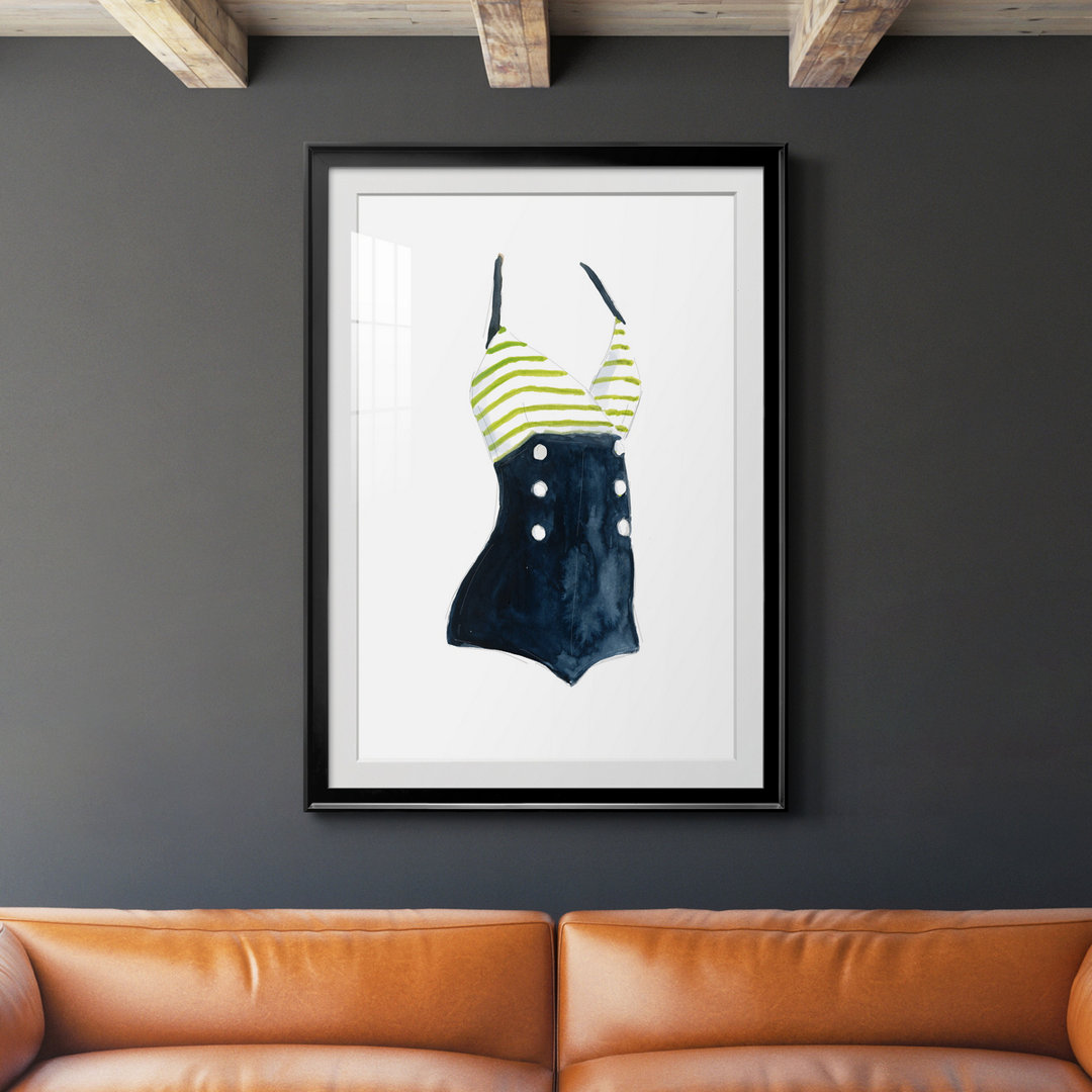 " Vintage Swimwear I " Dovecove Frame 