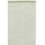 Tapis de couleur unie en coton tissé à la main Mohnton-23025305