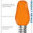 0.5 Watt, C7 LED, Non-Dimmable Light Bulb, Base-86128123