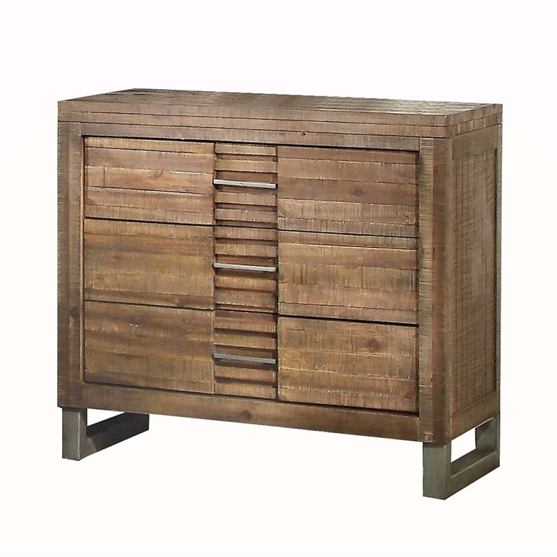 Table de chevet 3 tiroirs Rustic Aesthetic