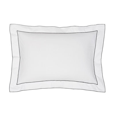 Cotton Percale Striped Sham Set