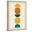 Enclosed Circles - Single Picture Frame Painting-25085955