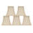 Silk Square Candelabra Shade-22987512-50641537