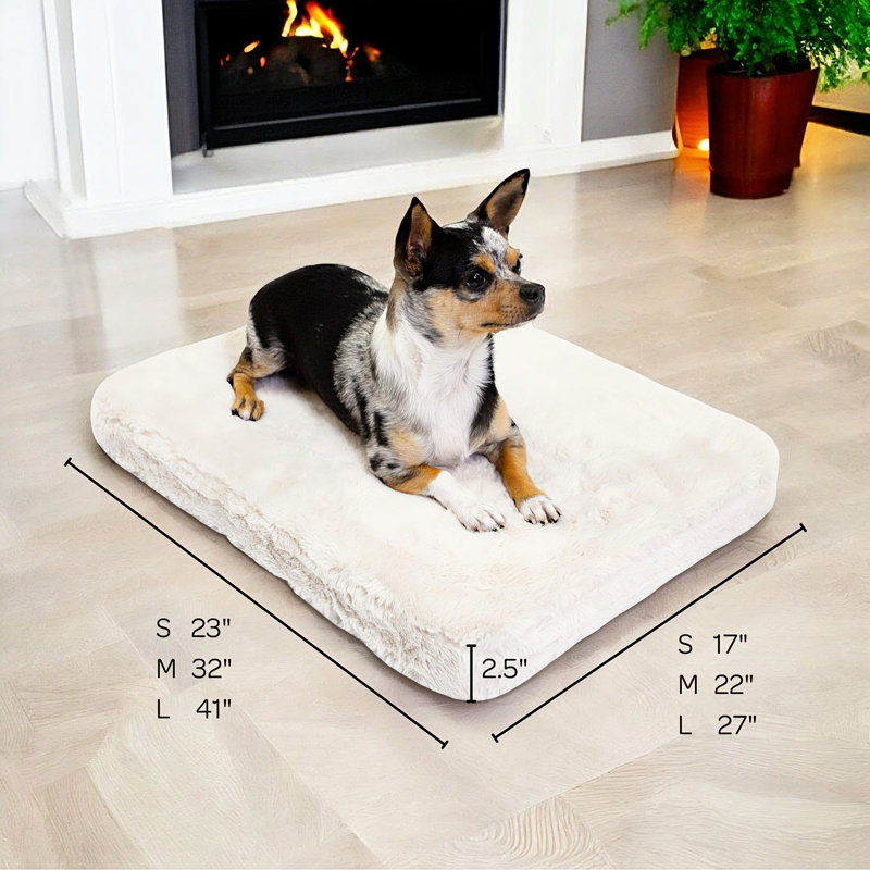 Lit pour chien Pixie Pad, Beige, H 2,41 po x l 23,03 po x P 16,93 po