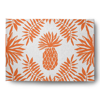 Chenille Floral Indoor Rug