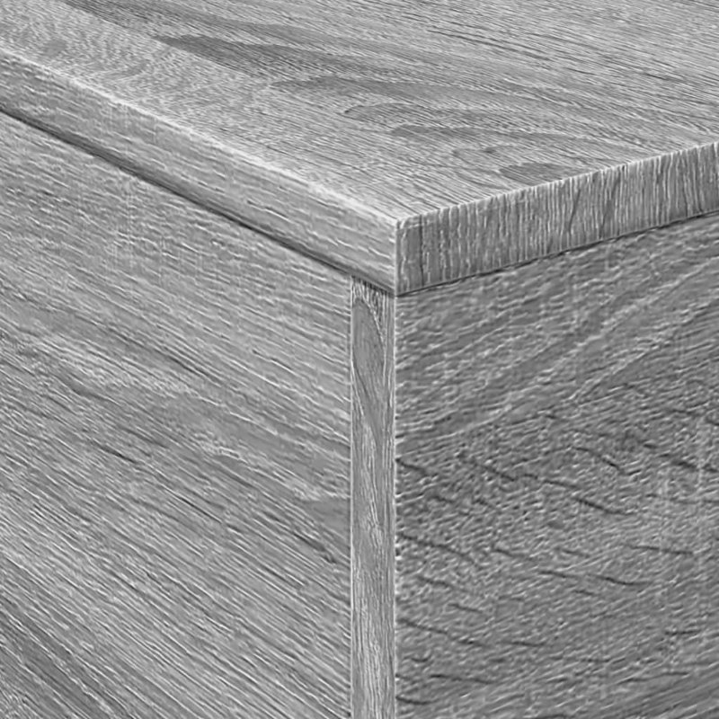 Chamara Block Coffee Table, Grey Sonoma