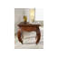 Opium 45cm W Solid Wood Bedside Table
