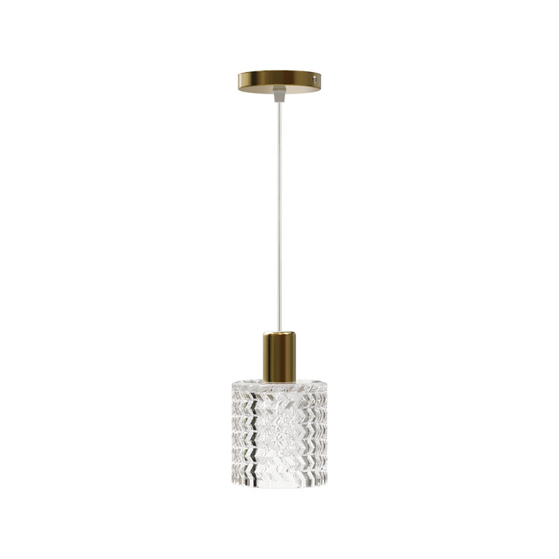 1 - Light Natural Chandelier Pendant