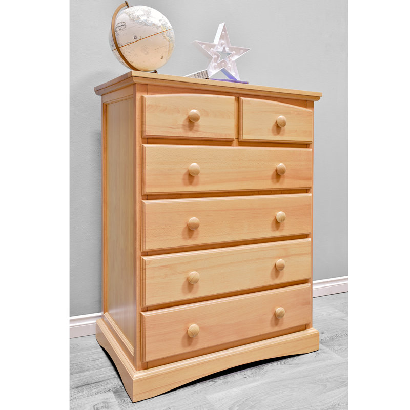 Sandisfield Kids 6 - Drawer Chest, Natural Birch