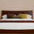 Phoenix Wood Platform Bed with Trundle-891028853-891028857