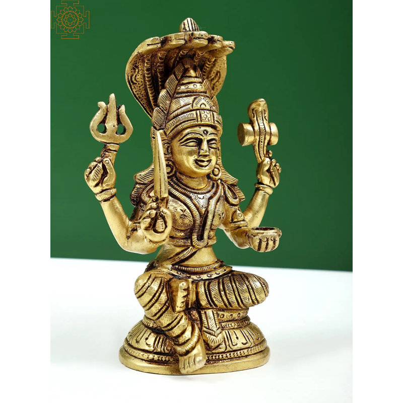 6 "Mariamman (déesse de l'Inde du Sud Durga) | Fait à la main