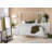 Courtney White Microfiber Reversible 3 Piece Duvet Cover Set-1881628983
