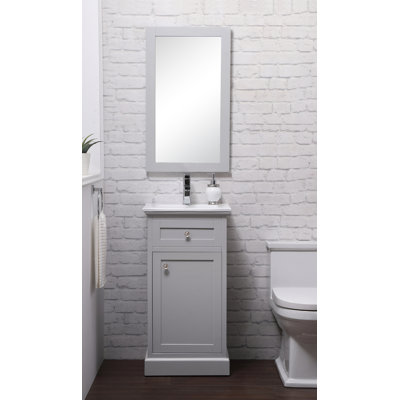 Ensemble de meuble-lavabo simple 18 po Ameriah