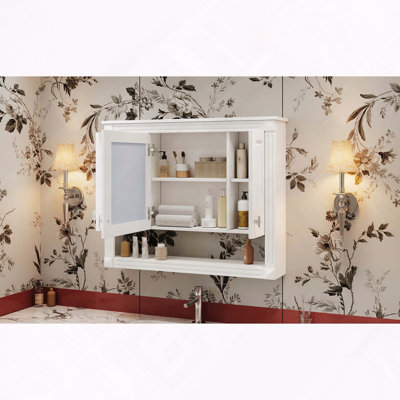 Armoire de salle de bain avec miroir