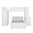 Kids Twin Loft Bed with Drawers-728884237