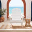 Chaise pliante avec porte-gobelets-401039686