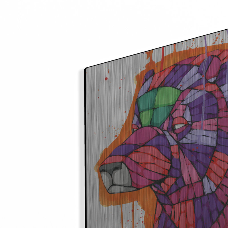 "Grizzly" par Ric Stultz, H 16 po x l 12 po