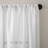 Textured Slub Anti-Dust Striped Semi-Sheer Rod Pocket Curtain Panel-44432034-44432042