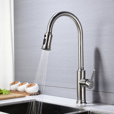Robinet de cuisine avec douchette extractible