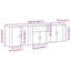 240cm Sideboard